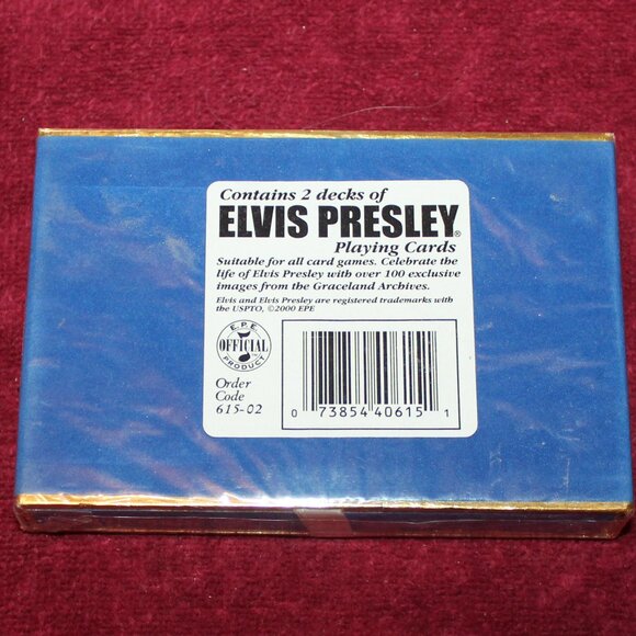 Elvis Presley Playing Cards - Two Decks - Picture 4 of 4